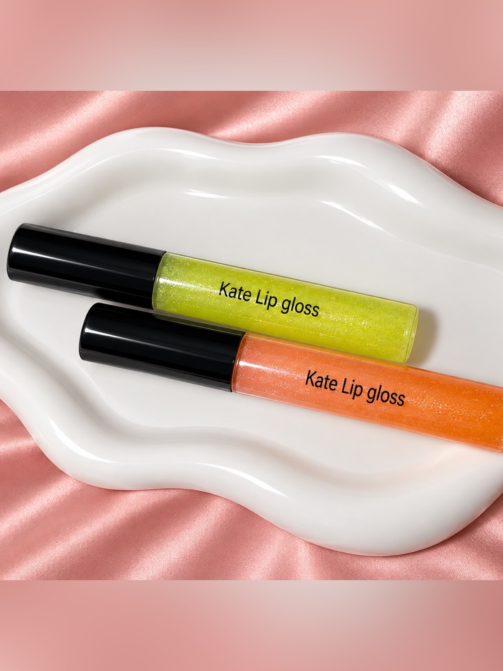 Lip Gloss Duo — Lime & Coral Sheer Shimmer
